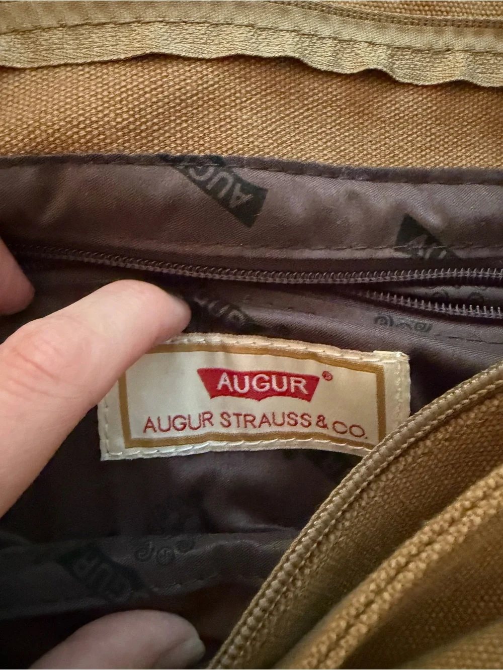 Men's Casual Messenger Bag in Brown - Durable Canvas Crossbody